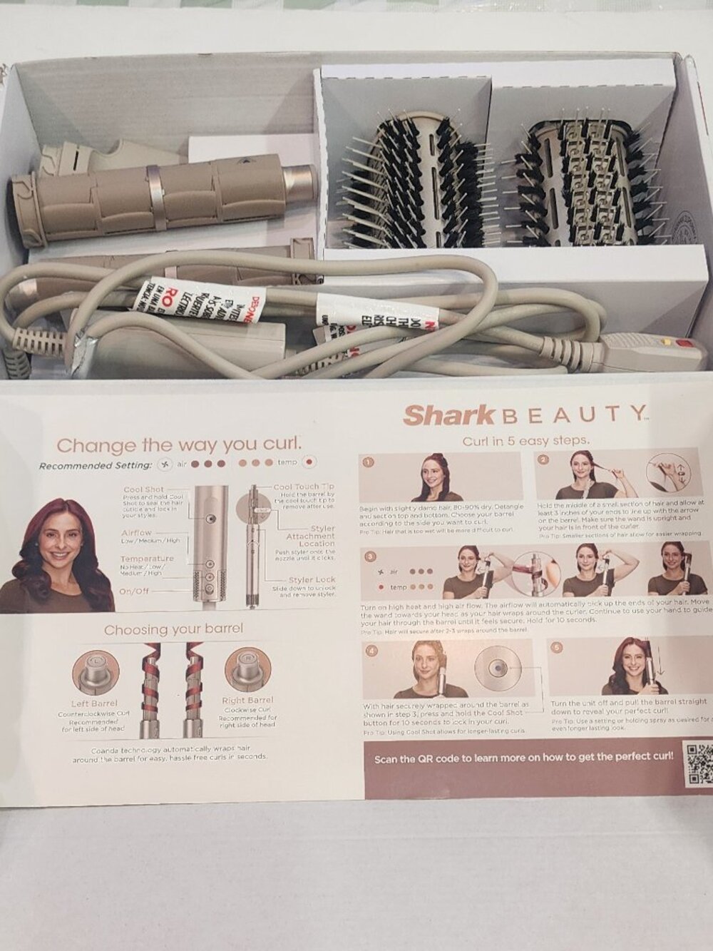 Shark FlexStyle Air Drying and Styling System Powerful Hair Blow Dryer and Multi